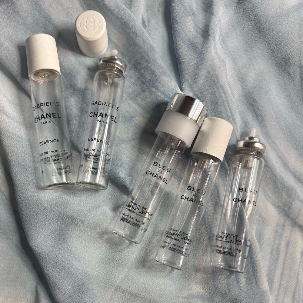 CHANEL Empty Twist & Spray Bottles - Gabrielle, Bleu